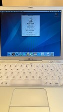 Working vintage retro Apple iBook G3 500MHz 12.1" 640MB RAM/10GB HDD/CD-ROM