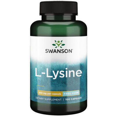 Swanson, L-Lysine, 500mg, 100 Kapseln - Blitzversand 