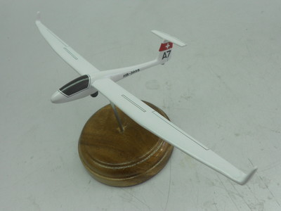 Schempp-Hirth Discus-2 Glider Airplane Wood Model Free Shipping Regular New