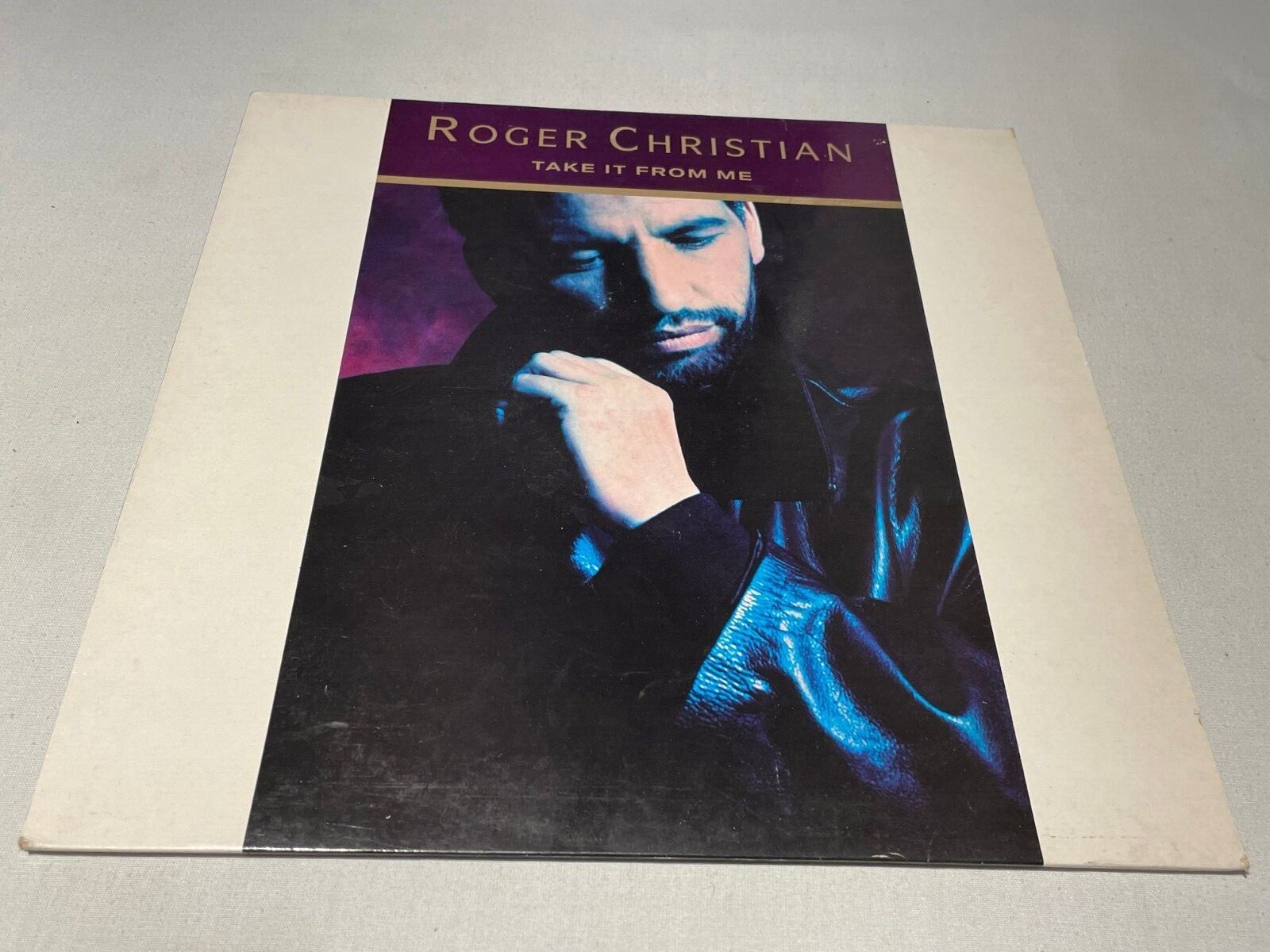 Roger Christian - Take It From Me - Vinyl Record 12"" Single - 1989 - 12 IS 427