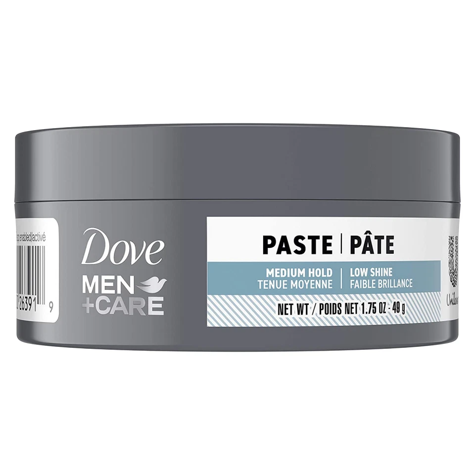 Pasta para el cabello moldeadora Dove Men + Care sujeción media bajo brillo relajada y flexible 1,75 Foto 2 de 3