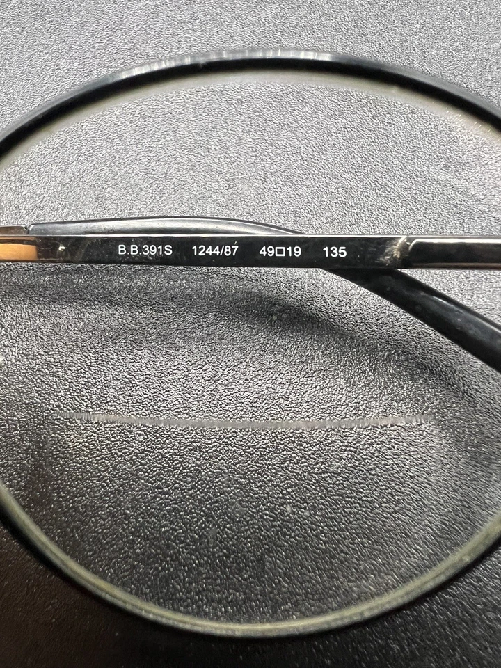 Armação de óculos masculina redonda de metal Brooks Brothers BB391S 1244/87 - Imagem 2 de 4