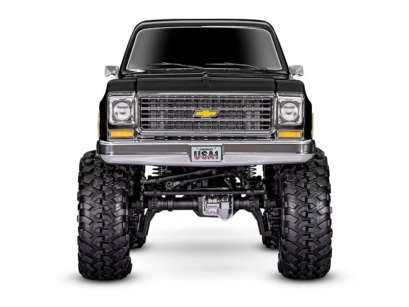Traxxas Crawler TRX-4 RTR Chevrolet K10 nero 1/10 spazzolato senza batteria/c... - Immagine 2 di 4