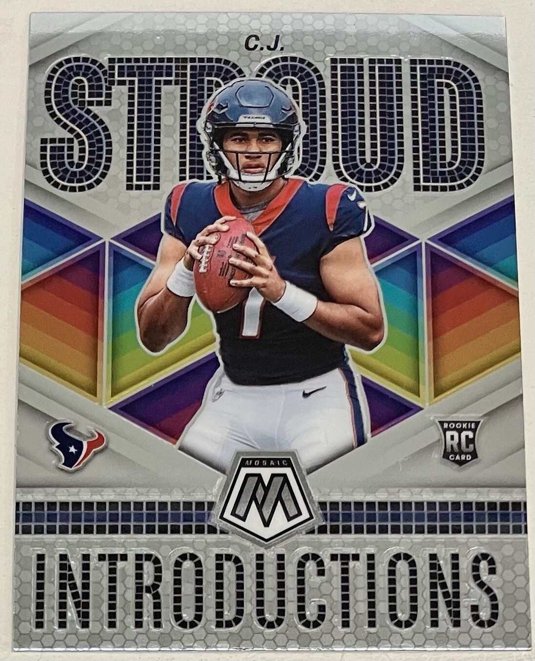 2023 Panini Mosaic Introductions CJ Stroud Houston Texans RC Rookie