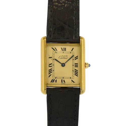 Cartier マネークリップ Must de Cartier Cartier Must de Cartier 21 - 22 mm, Gold Plated for sale | eBay