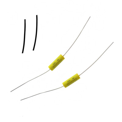 2pcs Electric Guitar Bass Caps Mallory Electric Guitar Tone Cap Capacitors