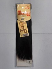 2PACKS Zury 100 Human Hair Weaving Ultra Silky 12 inch color 2