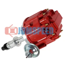 HEI One Wire Distributor Red Cap Complete For Pontiac 301 326 389 400 421 428 45