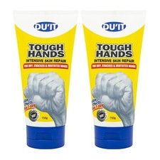 2x Du'it Tough Hands Intensive Skin Repair Cream Balm Moisturiser 150ml
