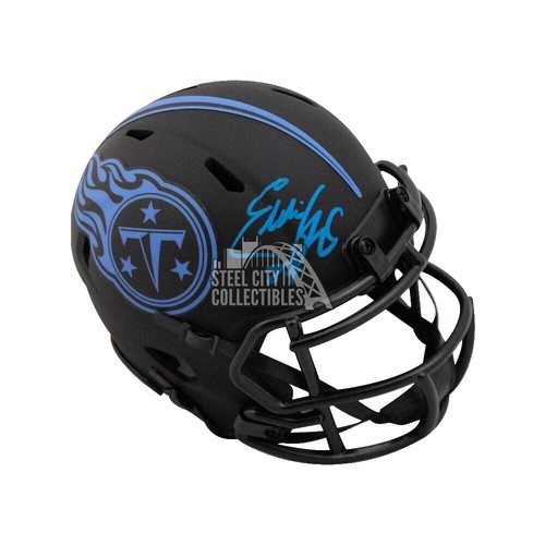 american football helmet uk used Vtg Schutt Pro AiR II Game Used Worn sz Large Royal Blue Football Helmet