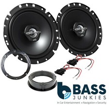VW Golf MK4 1997 - 2004 JVC 6.5" 17cm 600 Watt 2 Way Rear Door Car Speakers Kit