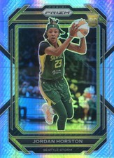 2023 Panini Prizm WNBA JORDAN HORSTON RC ROOKIE #141 HYPER PRIZM STORM