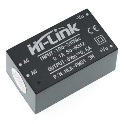 HLK-PM01 AC110-240V to DC5V 3W Step Down Power Supply 600mA Ouput