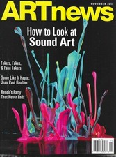 Art News Magazine Sound Fakes and Forgers Jean Paul Gaultier Renoir 2013