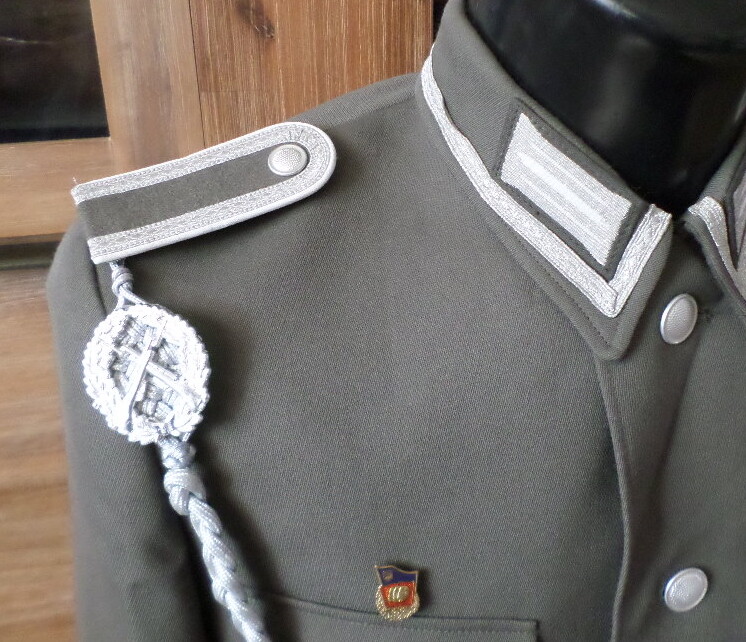DDR NVA Uniform Jacke Wachregiment Unteroffizier g48-1 East