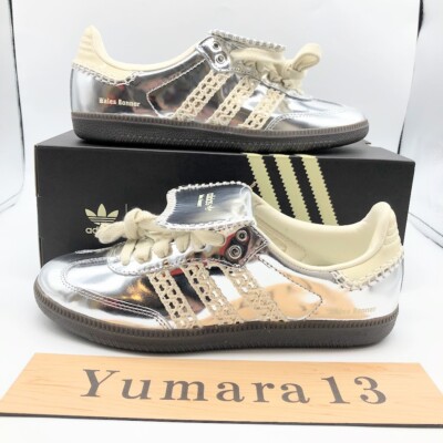 Wales Bonner × adidas Samba Silver Metallic Gum IG8181 Men's Wales Bonner × adidas Samba Silver Metallic Gum IG8181 Men's