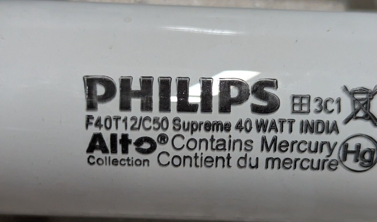 3/PACK Philips 5000K F40T12/C50 Supreme 40 Watt #423897 T12