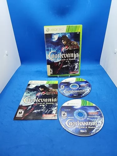Castlevania: Lords of Shadow (Microsoft Xbox 360, 2010) 2-Discs with Manual