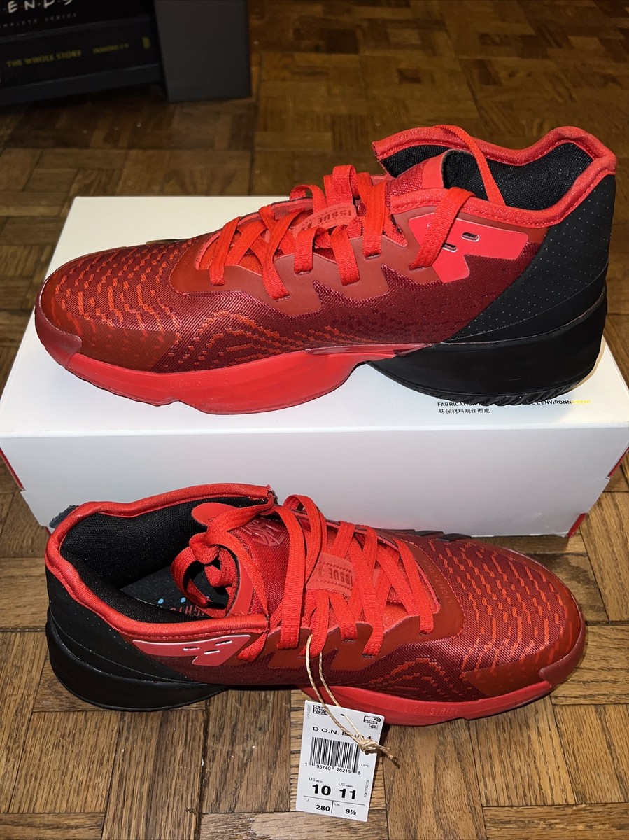 NWB ADIDAS D.O.N. Issue 4 Team Victory Red Size 10 GX6886 Men's