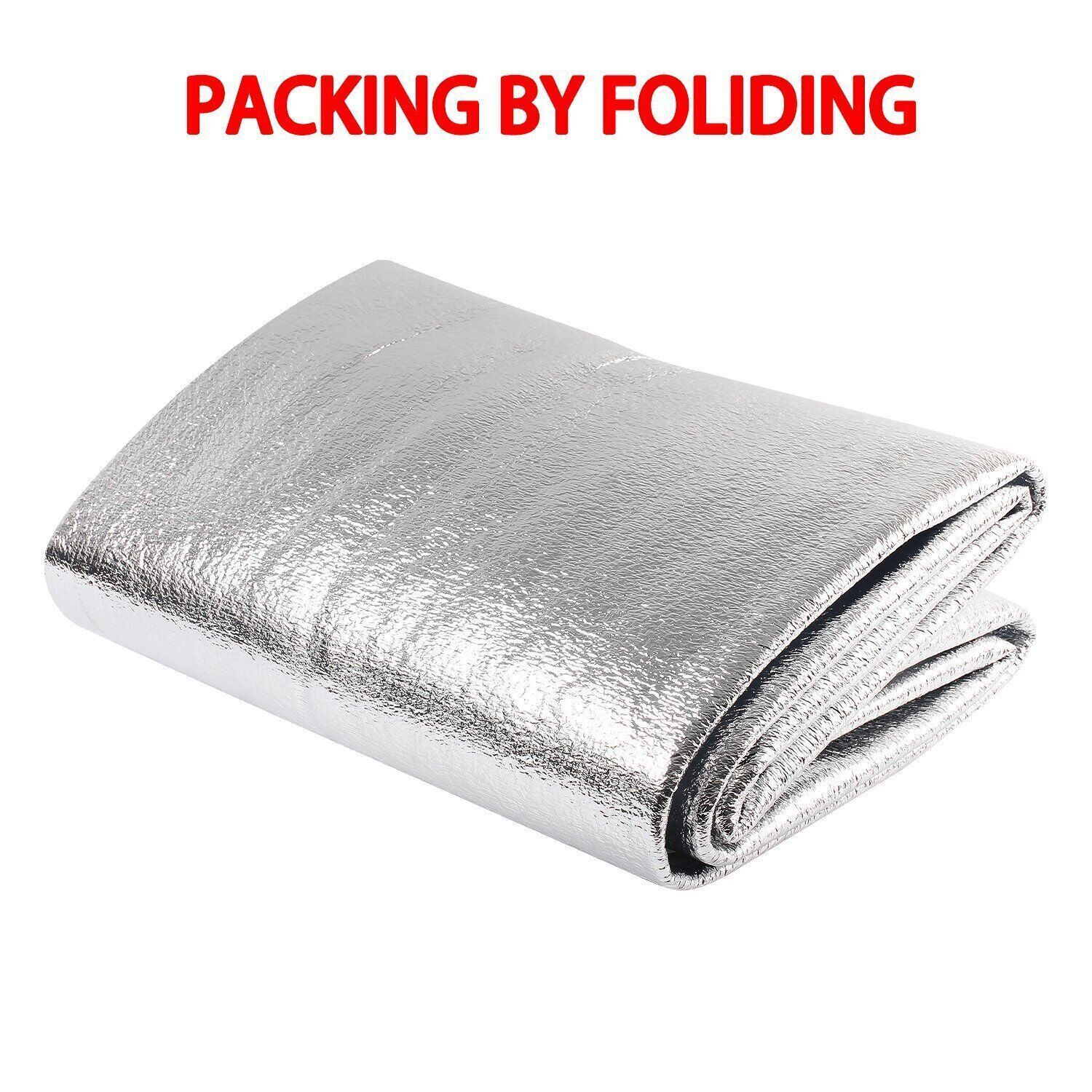160"x40" Car Sound Deadener Mat Proofing Thick Insulation Material Noise 197MIL