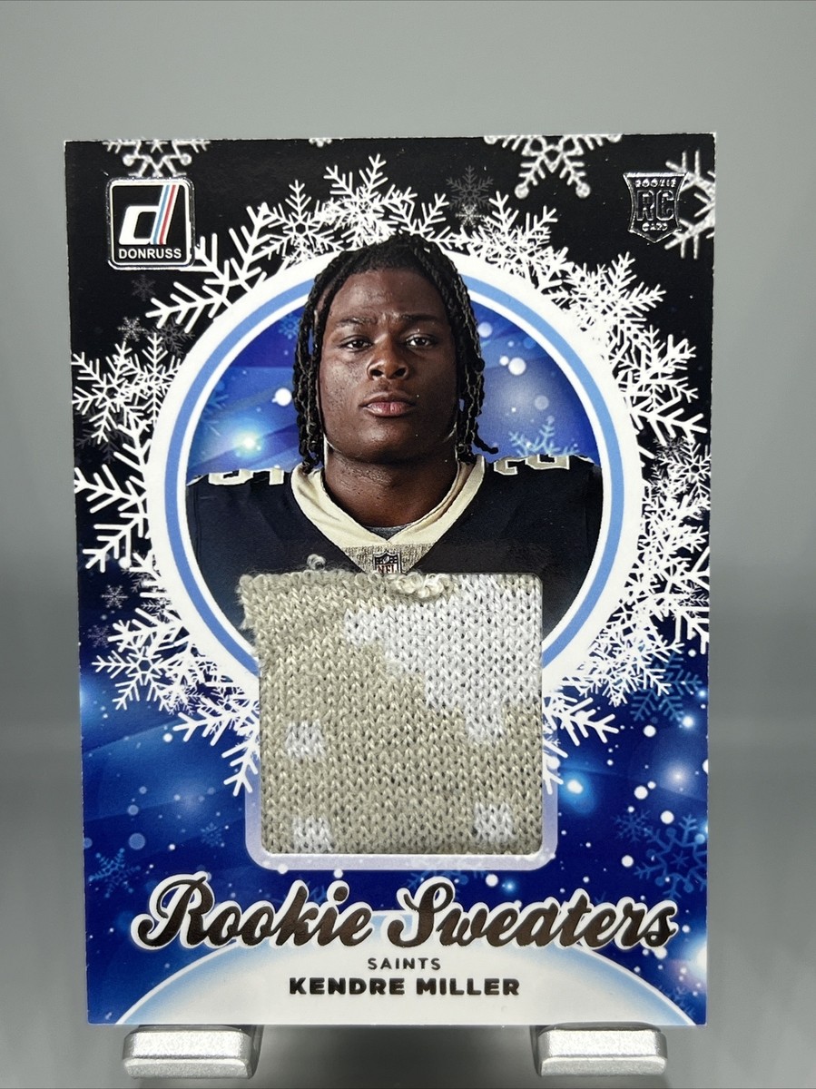 2023 Donruss Kendre Miller Rookie Sweaters Saints HS-KMI RC | eBay