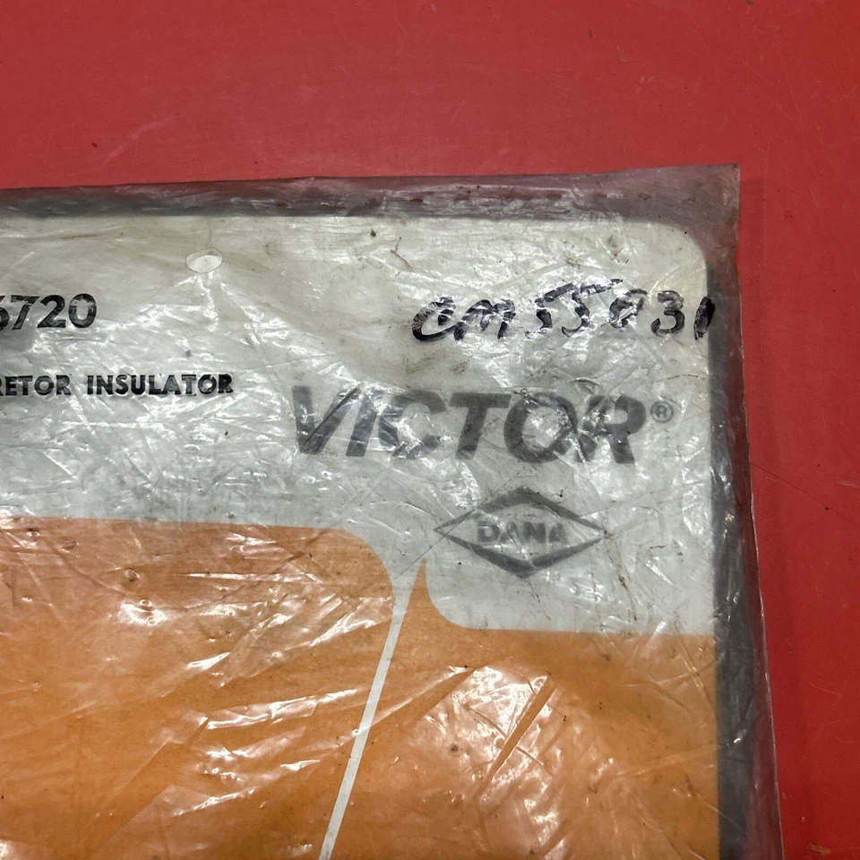 Junta de montaje de carburador Victor Dana G26720 para 75-79 Pontiac 301-350-400-45 Foto 2 de 4