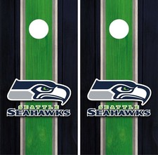 Seattle Seahawks Cornhole Board Vinyl Sticker - Decal Wrap VZ683