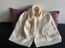 Banana Republic poncho cape sweater cardigan, White, Size XS/S