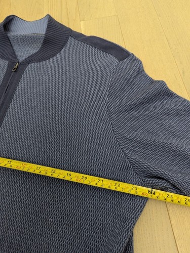 Loro Piana Strickjacke Herren Gr.56 XL 100% Kaschmir Pullover Blau Neuwertig Luxus Strick - Bild 16 von 17