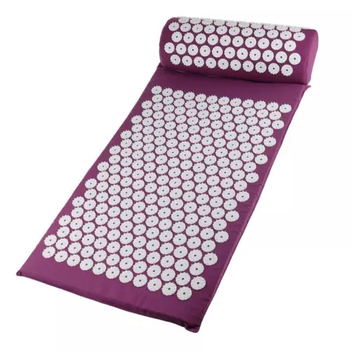 Acupressure Mat And Pillow Set Massage Meditation Yoga