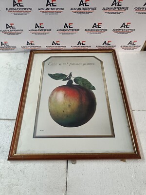 Rene Magritte - This is not an apple 