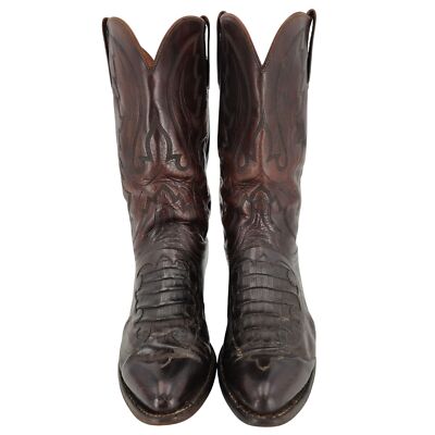 27cm Lucchese 1883 ウエスタンブーツ ヴィンテージ P4884 27cm