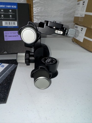 Leofoto GW-01 3-Way Tripod Head Ball Head with Plate /Arca Swiss - Picture 4 of 8