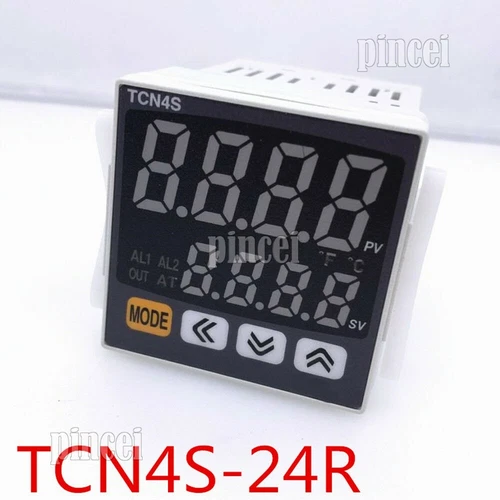 TCN4S-24R Dual Display PID Temperature Controller 48x48 100-240VAC 100ms