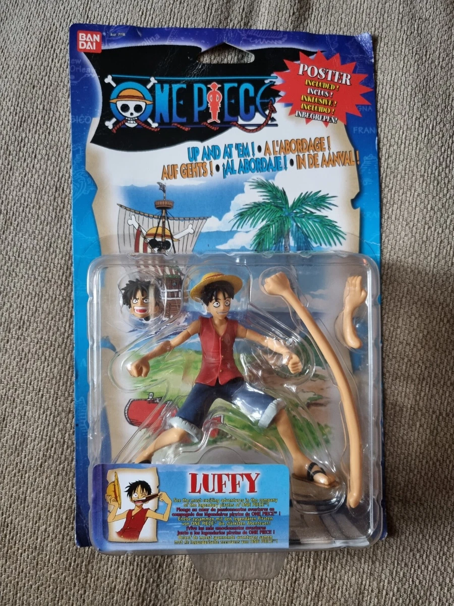 Vintage One Piece Luffy Figure Bandai 1999 Boxed Very Rare