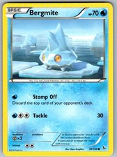 POKÉMON TCG BERGMITE 30/106 COMMON FLASHFIRE LIGHTLY PLAYED