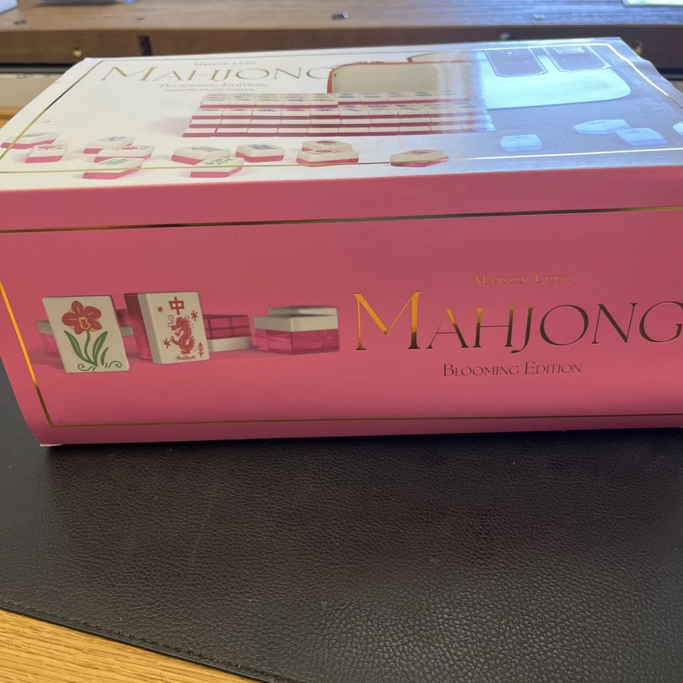 Maison Lude Deluxe Acryl Mahjong Starter Kit, Blooming Edition - Bild 2 von 4