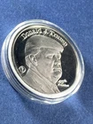 1oz Fine Silver Bullion Round .999  Fineness Donald J Trump In A Capsule