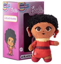 Barbie Micro Teenies 1st Black Barbie 3" Plush Mini Doll Basic Fun NIB 2025