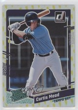 2023 Panini Donruss Rated Prospect Voltage 20/25 Curtis Mead #64 rw6