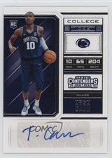 2018 Panini Contenders Draft Picks College Ticket Tony Carr #92 Auto 06od