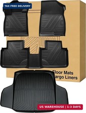 Floor Mats  Cargo Liners Compatible with 2018-2022 Honda Accord  All Weather Wat
