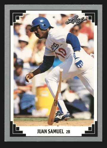 1991 Juan Samuel #10