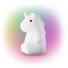 Unicorn Night Light Rechargeable LED Touch Lamp Teen Bedroom Decor
