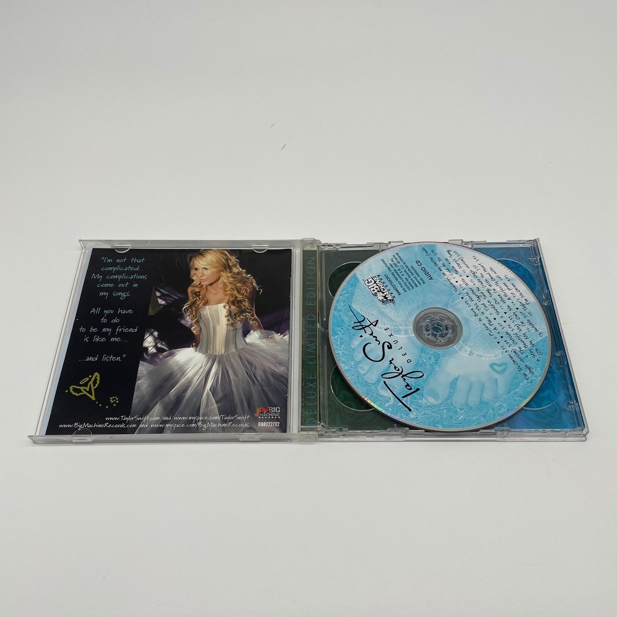 Taylor Swift Debut Deluxe Limited Edition CD DVD 2007 3D