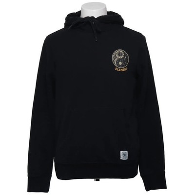 Element, Kapuzenpullover, Größe: S, Schwarz, Baumwolle/Polyester, Einfarbig #HC7