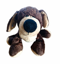 GANZ Webkinz Brown Dog Plush No Code MPN H3098 2017 10" Long /0206D