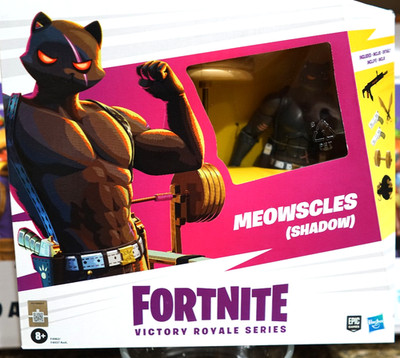 FORTNITE- MEOWSCLES (Shadow) Victory Royale Series 6''Figure Mint in Box Rare