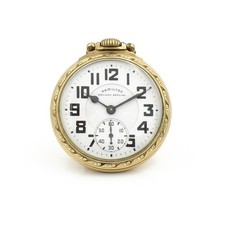 1946 Hamilton Railway Special 992B 16s 21j 10K GF Men's Pocket Watch #WB5028-4