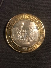 SAM'S TOWN, TUNICA, MS "WESTERN SERIES: WEIGHING GOLD" SILVER STRIKE IN CAPSULE